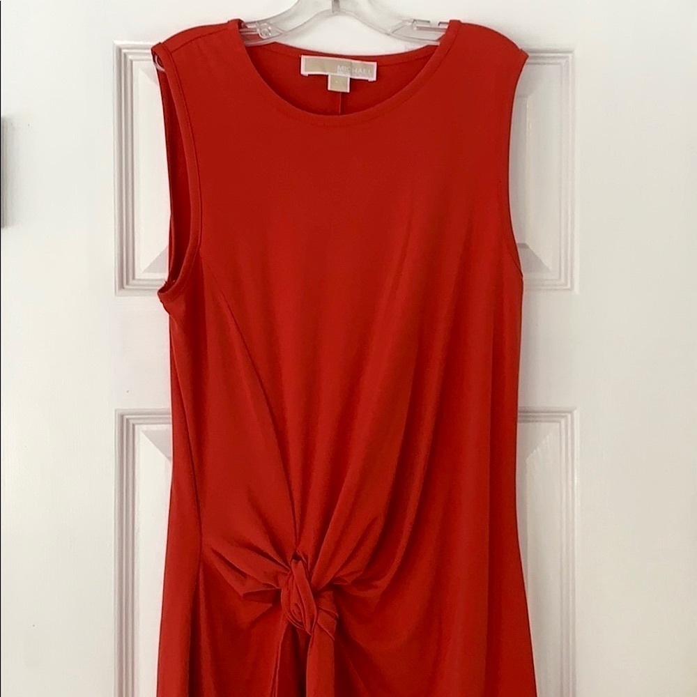 Michael Kors knotted front dress